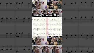 Little Drummer Boy christmas trombone holidayhorns [upl. by Ybbil]