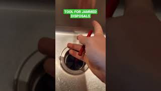 Cool tool for all homeowners Tool for unjamming garbage disposal shorts tool [upl. by Oznole711]