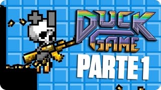 ¡LA PATO MUERTE PARTE 1  DUCK GAME Con Sara Luh y Exo [upl. by Cyprus945]