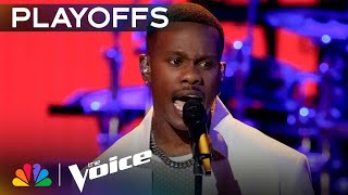 Mac Royals Soulful Performance of DAngelos quotUntitled How Does It Feelquot  The Voice Playoffs [upl. by Sadoff]