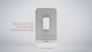 Maintenance Guide Bean To Cup Video  Smeg [upl. by Ynnam]