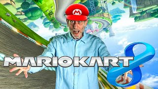 Michael Rosen describes Mario Kart 8 tracks [upl. by Ynattyrb]