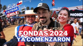 COMENZARON fiestas patrias chilenas Vuelven fondas chilenas 🇨🇱 5 dias 🙈 18 de septiembre chile 2024 [upl. by Zampino]