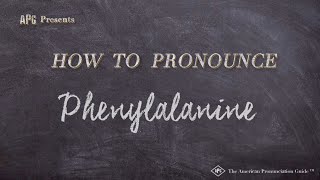 How To Say Phthalocyanine [upl. by Jeffers]