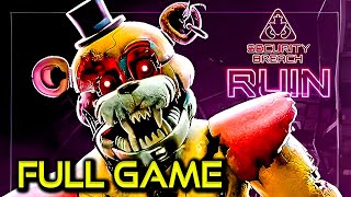 FNAF Security Breach RUIN DLC  ALL ENDINGS  Full Game Walkthrough  No Commentary [upl. by Yelloh649]