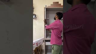 Pooja Mandir ￼pocket door fitting shortvideo vishalfurniture [upl. by Baniaz818]