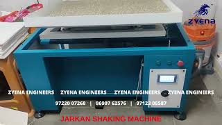 Jarkan Machine  Jarkan Diamond Sheet Making Machine  Nailstone Shaking Machine  Surat [upl. by Adyl]