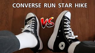 Converse Run star hike เลือกข้อสูงหรือข้อต่ำดี [upl. by Wrench]