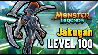 Jakugan Level 100 Legendary Monster Legends [upl. by Vladamar]