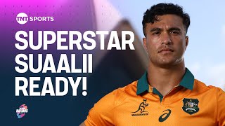 Autumn Nations Series Can rugby league convert JosephAukuso Suaalii revive the Wallabies 🏉 [upl. by Icul]