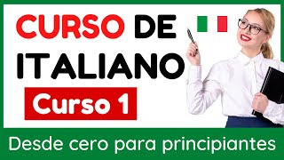 Aprender italiano para principiantes Curso completo de italiano fácil  Formar oraciones  Curso 1 [upl. by Euphemie853]