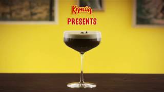 The perfect Espresso Martini recipe  Kahlúa [upl. by Aihsakal59]