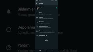 Ekran Açıkken WhatsApp Bildirimleri Gizleme Samsung Galaxy [upl. by Sirkin]