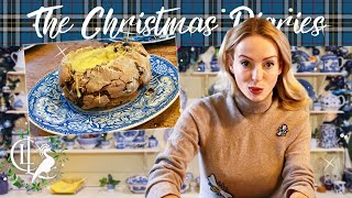 A CHRISTMAS BREAD FONDUE  the chateaus newest Xmas tradition 🎄  Advent 2022 [upl. by Akiv]