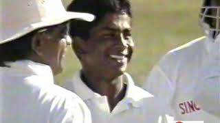 Rangna Herath 4 for 97 on His Test Debut 2nd Test v Australia at Galle 22 26 Sep 1999 [upl. by Dawaj]