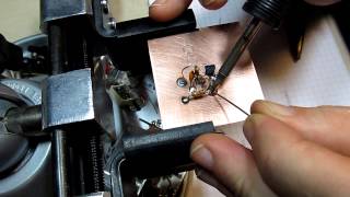 123 Build a crystal oscillator from schematic thru prototype construction and testing  DIY [upl. by Olrac672]