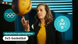 Zo werkt 3x3BASKETBAL op de OLYMPISCHE SPELEN  Sportexplainer  NOS Sport [upl. by Ayekam]