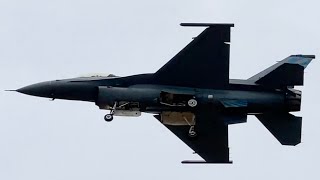 Warbirds Over Wanaka 2024 USAF F16’s Departing amp Arriving From Christchurch For The Air Show [upl. by Pegg]