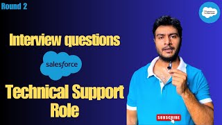 Interview Question for Salesforce Success Engineer role 2YOE Managerial round Interview question [upl. by Ddal]