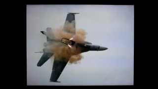 Canadian Pilot ejects from a 35 Million CF18 Hornet fighter jet seconds before it crashes [upl. by Fuchs]