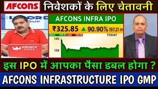 Afcons Infrastructure IPO GMP  Afcons Infrastructure IPO Price  Afcons Infrastructure IPO Latest [upl. by Beard]