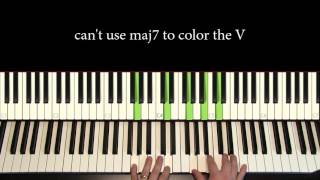 Piano Tutorial 62 The primary chords I IV and V [upl. by Halsey]