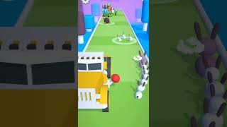 Rabbit run mobile gameplay shorts [upl. by Rolat]