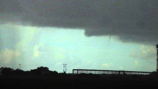 Tromba daguawaterspout tornado sobre a água  Pelotas RS [upl. by Porty214]