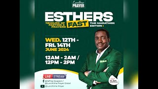 ESTHERS FAST  MARATHON EDITION WITH PASTOR JEFFREY QUAYSON  FIRST WEEK  DAY 2 [upl. by Alywt617]