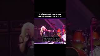 Huevos con aceite twisted sister twistedsister rock huevosconaceite metalfamily viralvideo [upl. by Etnoid]