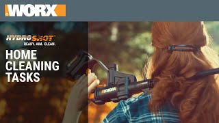 WORX 20V Hydroshot  Portable Power Cleaner for Home Jobs [upl. by Moritz]