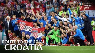 CROATIA  Route To The Final [upl. by Haim]