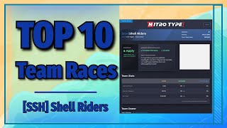 Top 10 AllTime Team Races on SSH [upl. by Atnahsal84]