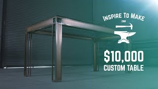 Making a 10000 Custom Designer Table [upl. by Lukas]