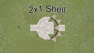 EASY 2X1 SHELL  INNER PEAKS  EASY TO EXPAND  Rust Base Build [upl. by Harland]