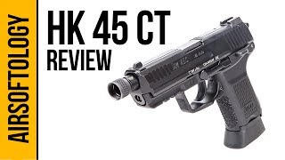 The HK45CT  The Perfect Compact Pistol  Airsoftology Review [upl. by Okiam254]