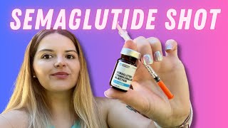 How I Take My Compounded Semaglutide Injection Weekly GLP1 Shot for Weight Loss from Fridays [upl. by Ahsenet]