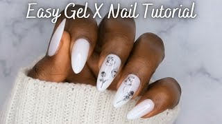 How to do gel x nails at HOME  Amazon Products full tutorial EASY beginner friendly stepbystep [upl. by Hope966]