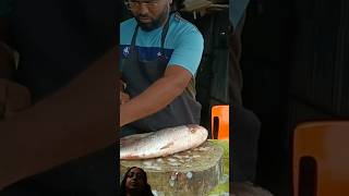 Rohu fish cuttingfishcuttingskill youtubeshorts greenscreeen [upl. by Atiekal]