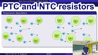 Temperaturedependent resistance NTC and PTC thermistors with positive amp negative temp coefficient [upl. by Zenobia]