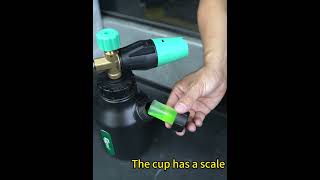 Why does the PA foam sprayer have a side opening？cardetailling foamsprayer [upl. by Winnie]