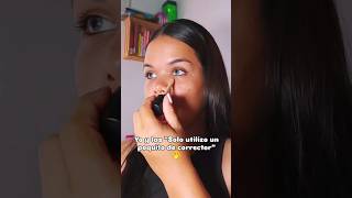 Solo utilizo corrector 🤭 makeup maquillaje humor [upl. by Ettedanreb]