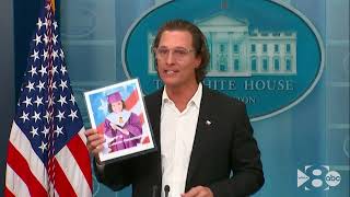 Matthew McConaughey speech at The White House Honoring the Uvalde shooting victims [upl. by Sami]