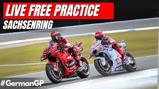 LIVE MotoGP Today FP1 at Sachsenring Circuit German  GermanGP germangp [upl. by Amii263]