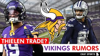 Adam Thielen REUNITING With The Minnesota Vikings Rumors On JJ McCarthy amp Stephon Gilmore [upl. by Yraunaj]