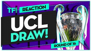 CHAMPIONS LEAGUE LIVE DRAW REACTION with Mark Goldbridge [upl. by Goldsworthy]