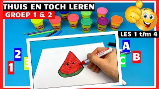 Leren voor Groep 1 amp 2  Kleuren tellen en lezen  Family Toys Collector [upl. by Eibbob]