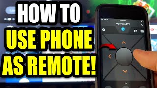 Amazon Fire TV How to Use Phone as Remote  Works with Fire Stick [upl. by Nosreve374]