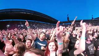 Rammstein Praha 2017 VR 360 video Du hast [upl. by Bess]