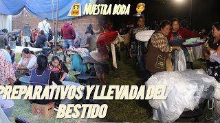 boda preparativos y llevada del bestido ala novia familia valdez y orozco jaracuaro michoacan [upl. by Carlos601]